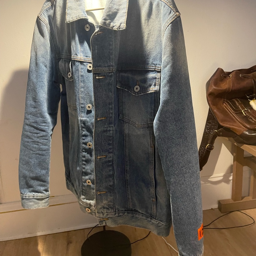 Heron Preston jeans jacket